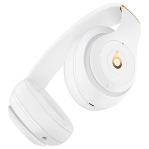Beats Beats Studio3 Wireless Bluetooth Kopfhörer - Drahtloser Over-Ear-Kopfhörer - Mit Active Noise Cancelling - White Core