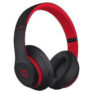 Beats Beats Studio3 Wireless Bluetooth Kopfhörer - Drahtloser Over-Ear-Kopfhörer - Mit Active Noise Cancelling - Defiant Black / Red