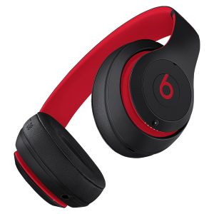 Beats Beats Studio3 Wireless Bluetooth Kopfhörer - Drahtloser Over-Ear-Kopfhörer - Mit Active Noise Cancelling - Defiant Black / Red