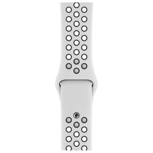Apple Nike Sport Band Apple Watch Series 1-9 / SE - 38/40/41 mm - Pure Platinum / Black