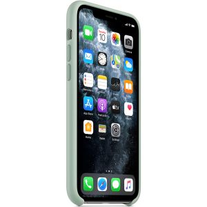 Apple Silikon-Case für das iPhone 11 Pro - Beryl