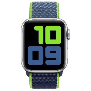 Apple Sport Loop Armband für Apple Watch Series 1-9 / SE - 38/40/41 mm - Neon Lime