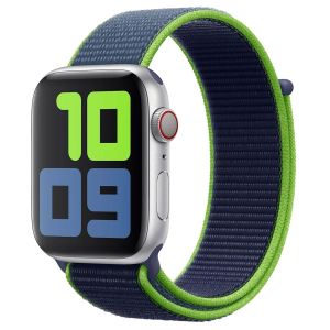 Apple Sport Loop Armband für Apple Watch Series 1-9 / SE / Ultra (2) -  42/44/45/49mm - Neon Lime