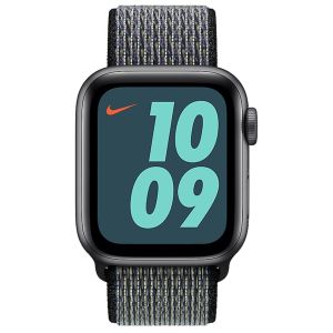 Apple Nike Sport Loop Band für Apple Watch Series 1-9 / SE - 38/40/41 mm - Indigo / Lime Blast