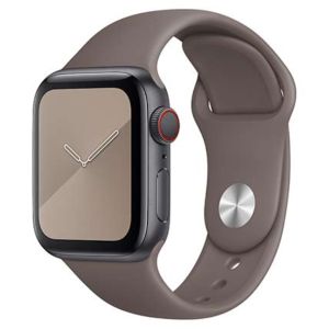 Apple Sport Band für Apple Watch Series 1-9 / SE - 38/40/41 mm - Coastal Grey