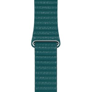 Apple ﻿Lederarmband M für das Apple Watch Series 1-9 / SE / Ultra (2) - 42/44/45/49 mm - Grün