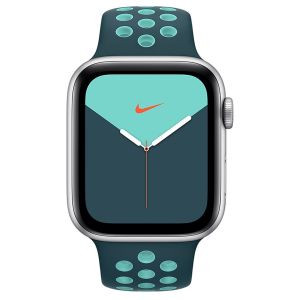 Apple Nike Sport Band Apple Watch Series 1-9 / SE / Ultra (2) - 42/44/45/49mm - Midnight Turquoise / Aurora Green