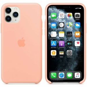 Apple Silikon-Case für das iPhone 11 Pro - Grapefruit