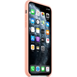 Apple Silikon-Case für das iPhone 11 Pro Max - Grapefruit