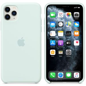 Apple Silikon-Case für das iPhone 11 Pro Max - Seafoam
