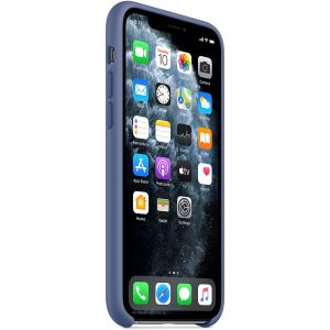 Apple Silikon-Case für das iPhone 11 Pro - Linen Blue