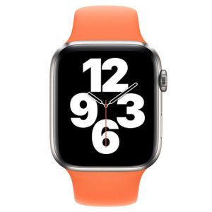Apple Sport Band für Apple Watch Series 1-9 / SE / Ultra (2) - 42/44/45/49 mm - Kumquat