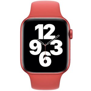 Apple Sport Band für Apple Watch Series 1-9 / SE / Ultra (2) - 42/44/45/49 mm - Crimson Red