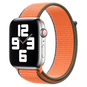 Apple Sport Loop Armband für Apple Watch Series 1-9 / SE / Ultra (2) - 42/44/45/49 mm - Kumquat