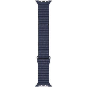Apple ﻿Lederarmband M für das Apple Watch Series 1-9 / SE / Ultra (2) - 42/44/45/49 mm - Diver Blue
