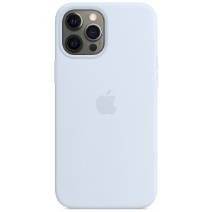 Apple Silikon-Case MagSafe für das iPhone 12 Pro Max - Cloud Blue