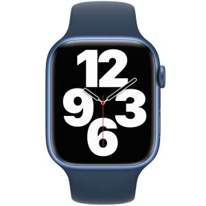 Apple Sport Band für Apple Watch Series 1-9 / SE - 38/40/41 mm - Abyss Blue