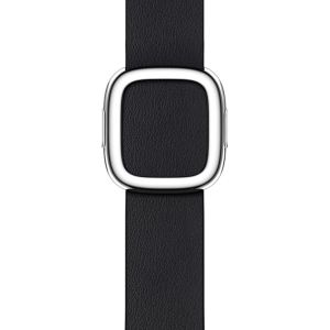 Apple Leather Band Modern Buckle für die Apple Watch Series 1-9 / SE - 38/40/41 mm - Größe M - Midnight