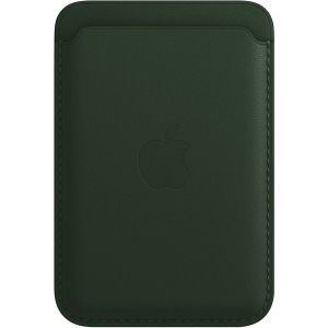 Apple Leather Wallet MagSafe (Apple Wallet 2nd generation) - Mit integrierter AirTag-Funktion - Sequoia Green