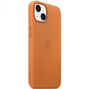 Apple Leder-Case MagSafe iPhone 13 - Golden Brown