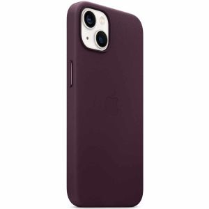 Apple Leder-Case MagSafe iPhone 13 - Dark Cherry