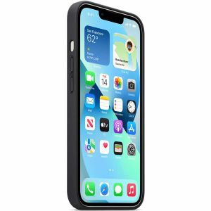 Apple Leder-Case MagSafe iPhone 13 - Midnight