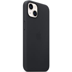 Apple Leder-Case MagSafe iPhone 13 - Midnight