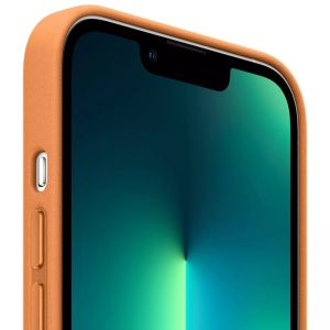 Apple Leder-Case MagSafe iPhone 13 Pro - Golden Brown