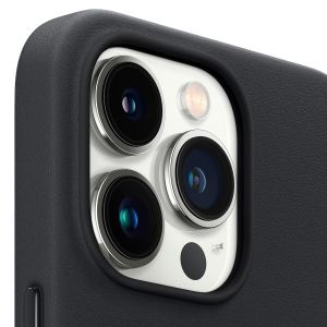 Apple Leder-Case MagSafe iPhone 13 Pro - Midnight