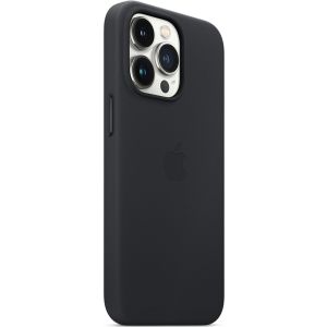 Apple Leder-Case MagSafe iPhone 13 Pro Max - Midnight