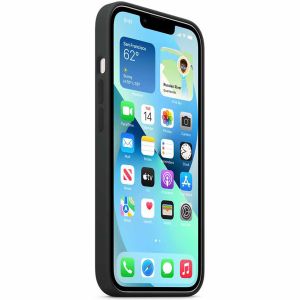 Apple Silikon-Case MagSafe iPhone 13 - Midnight
