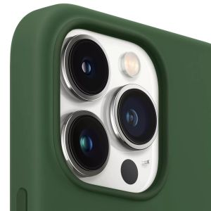 Apple Silikon-Case MagSafe iPhone 13 Pro Max - Clover