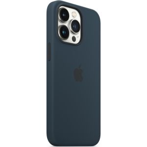 Apple Silikon-Case MagSafe iPhone 13 Pro Max - Abyss Blue