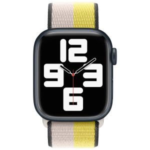 Apple Sport Loop Armband für das Apple Watch Series 1-9 / SE - 38/40/41 mm - Oat Milk/Lemon Zest