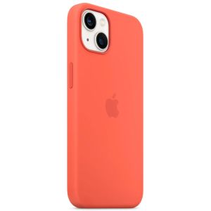 Apple Silikon-Case MagSafe für das iPhone 13 Mini - Nectarine