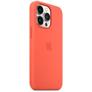 Apple Silikon-Case MagSafe für das iPhone 13 Pro - Nectarine