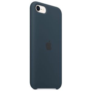 Apple Silikon-Case für das iPhone SE (2022 / 2020) / 8 / 7 - Abyss Blue