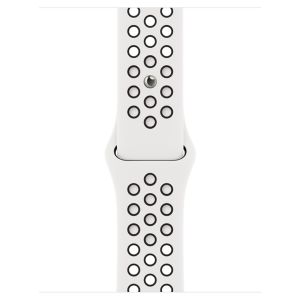 Apple Nike Sport Band für das Apple Watch Series 1-9 / SE - 38/40/41 mm - White / Black