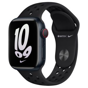 Apple Nike Sport Band für das Apple Watch Series 1-9 / SE - 38/40/41 mm - Schwarz