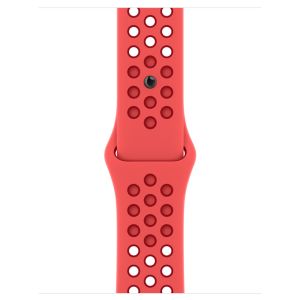 Apple Nike Sport Band für das Apple Watch Series 1-9 / SE - 38/40/41 mm - Bright Crimson / Gym Red