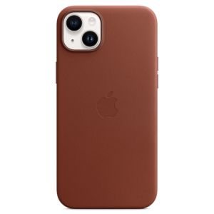 Apple Leder-Case MagSafe für das iPhone 14 Plus - Umber