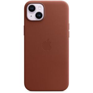 Apple Leder-Case MagSafe für das iPhone 14 Plus - Umber