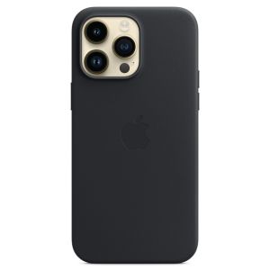 Apple Leder-Case MagSafe für das iPhone 14 Pro Max - Midnight