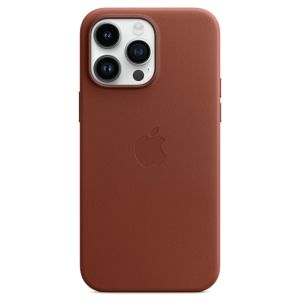 Apple Leder-Case MagSafe für das iPhone 14 Pro Max - Umber