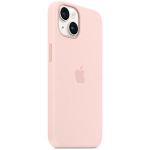 Apple Silikon-Case MagSafe für das iPhone 14 - Chalk Pink