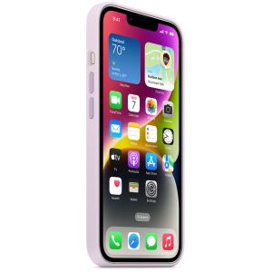 Apple Silikon-Case MagSafe für das iPhone 14 - Lila