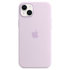 Apple Silikon-Case MagSafe für das iPhone 14 Plus - Lila
