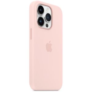 Apple Silikon-Case MagSafe für das iPhone 14 Pro - Chalk Pink