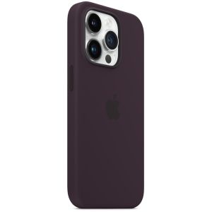 Apple Silikon-Case MagSafe für das iPhone 14 Pro - Elderberry