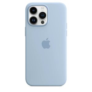 Apple Silikon-Case MagSafe für das iPhone 14 Pro Max - Sky